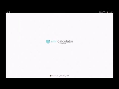 RMR Calculator & Tracker