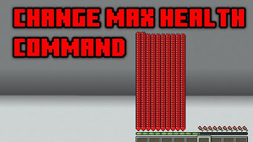 Change Health in Minecraft | attribute generic max health command in minecraft tutorial #shorts