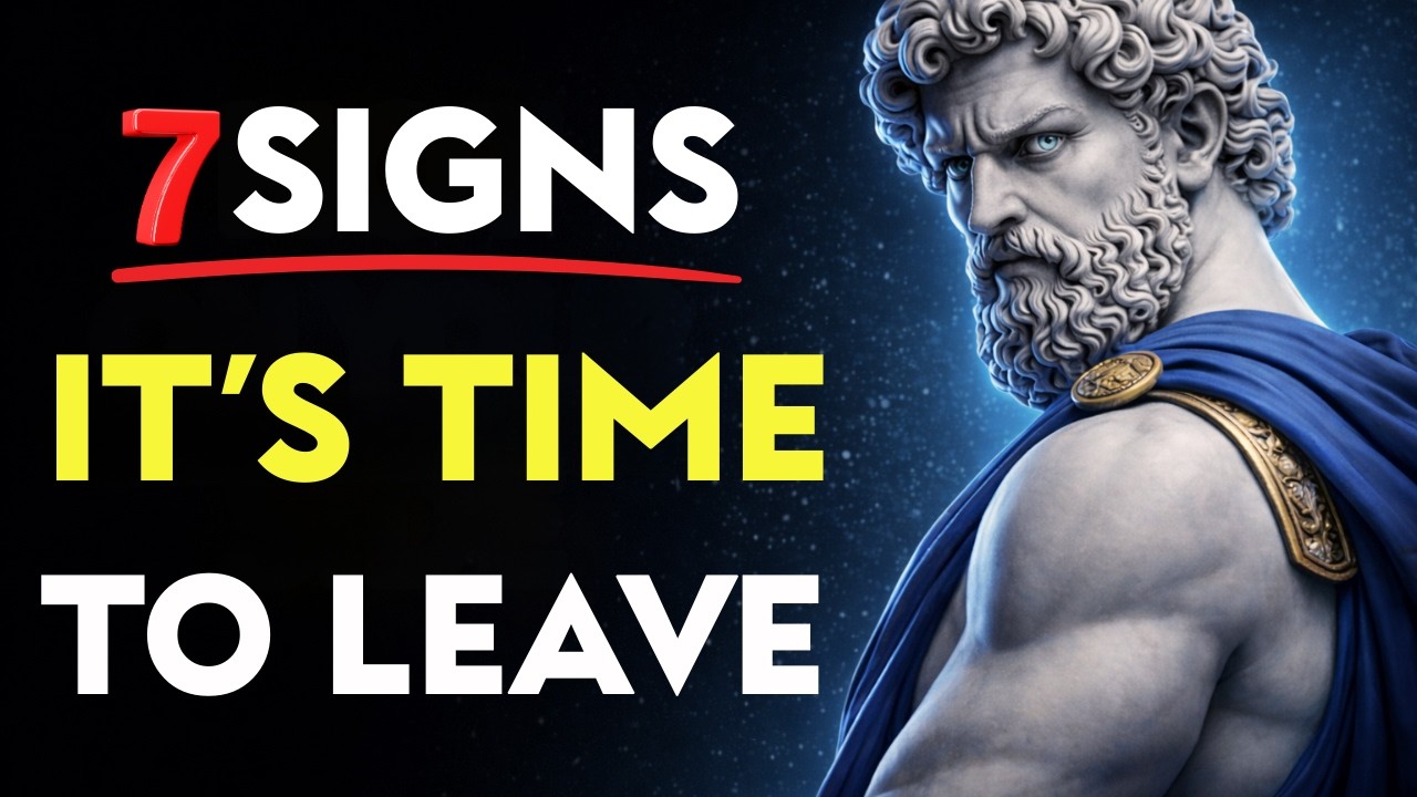 A Stoic Rule: Know When to Walk Away — 7 Warning Signs | Stoic Mindset