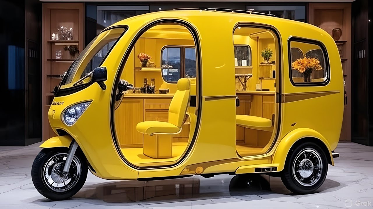 2026 Toyota Three-Wheel Motorcycle | Futuristic Design, Luxury