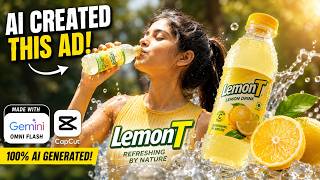 Gemini Omni Flash Product Commercial Tutorial | LemonT Juice Ad #googleflow  #geminiomni