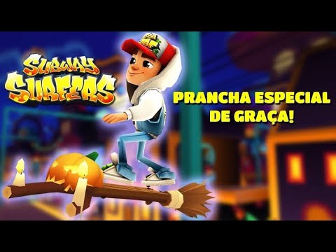 🎃TESTANDO A NOVA PRANCHA DE HALLOWEEN NO SUBWAY SURF NO COIN QUE NOTA VOCÊ DARIA COMENT AI?🎃