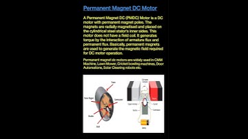 Parmanent Magnet DC Motor (PMDC) #motors