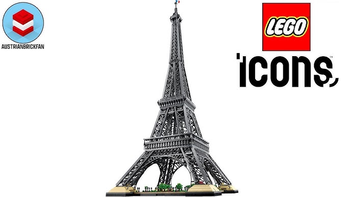 Building the LEGO Eiffel Tower in 6 minutes! 