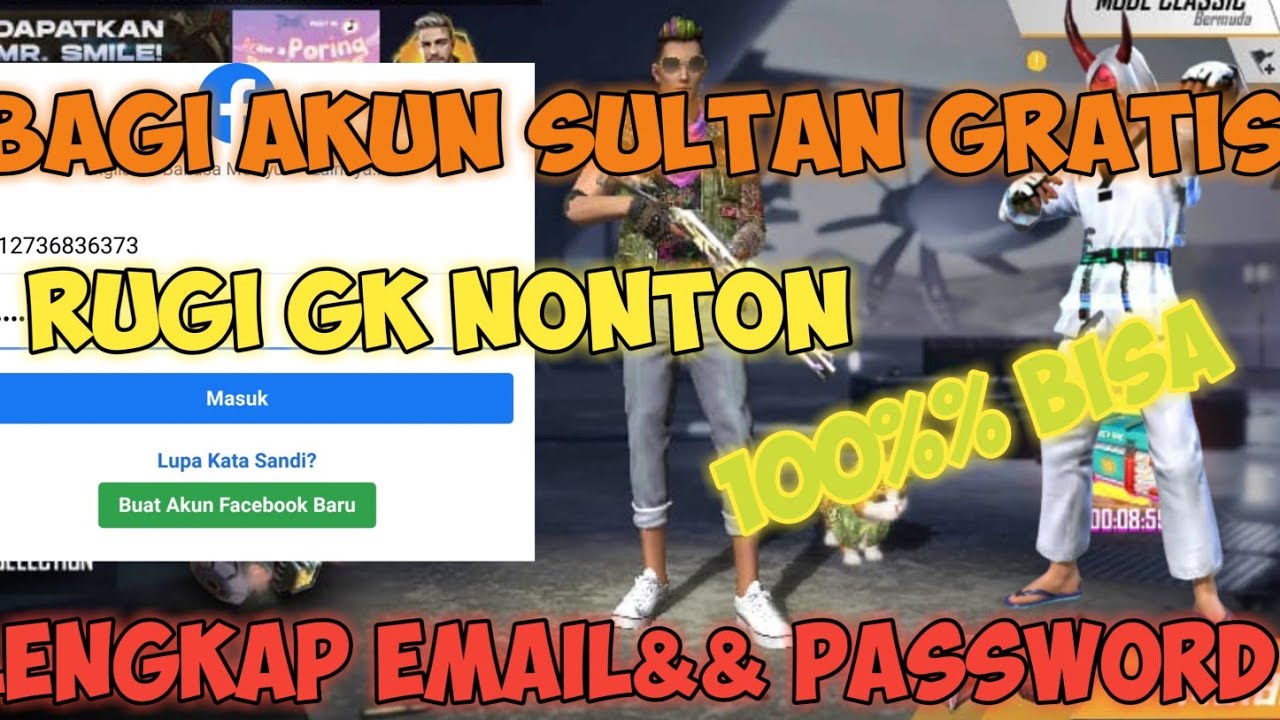 Bagi Bagi Akun Free Fire Part 15 2020 Youtube