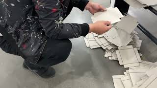 KC970 V grooving machine Daily pre-shipment test runs