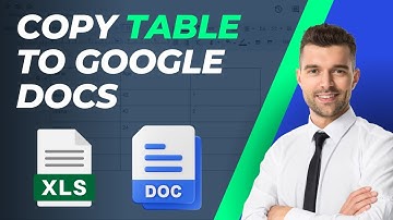 Cara Menyalin Tabel Dari Excel Ke Google Docs