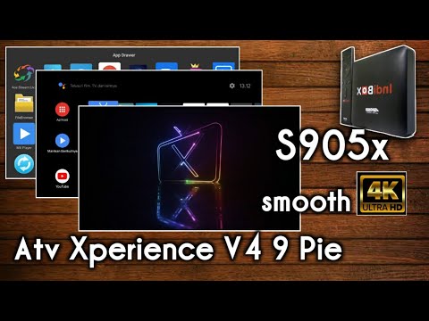ATVXperience v4 S905x 9 Pie (root) Firmware - YouTube