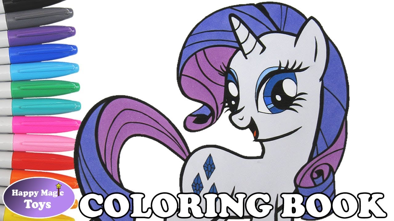 MLP Rarity Coloring Book Pages My Little Pony Rarity Coloring Page Mane ...