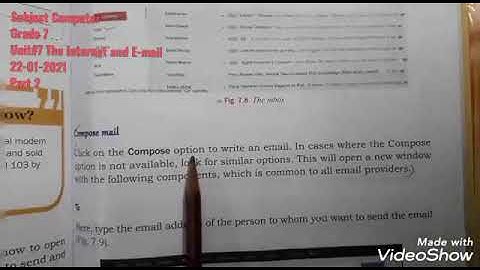 Unit#7 The Internet and Email (part 2) (Computer) Grade VII