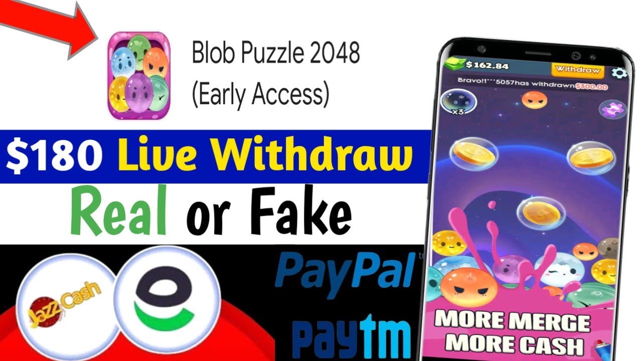 Blob Puzzle 2048 (Early Access) online earning real or fake Blob Puzzle 2048 2025💸