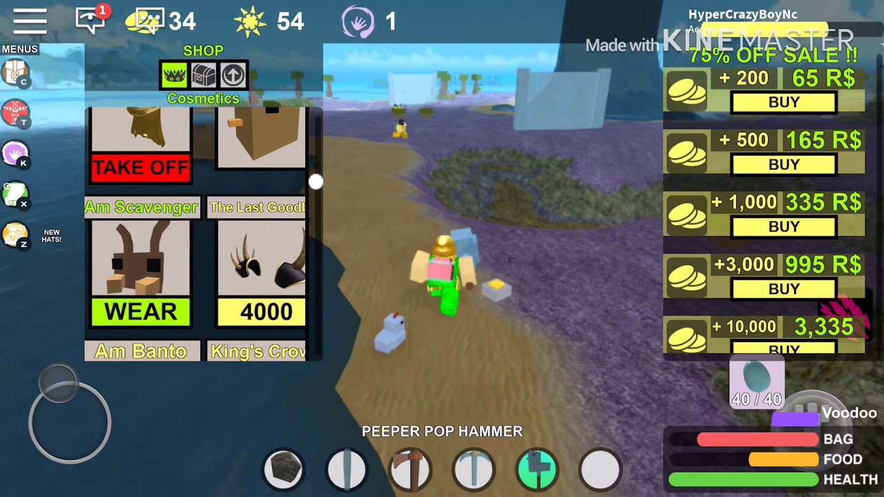 Roblox Booga Booga Peeper