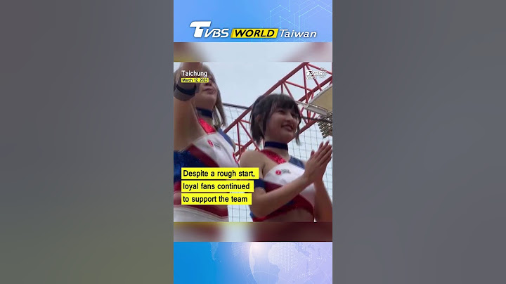 Loyal Taiwanese baseball fans stay true to players despite WBC loss  #shorts @tvbsfocus