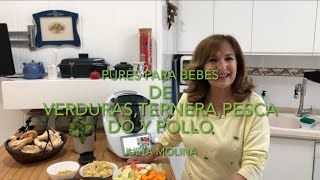 Puré para Bebés con Thermomix/ Realizado por Justa Molina     @JustaMolinaThermomix