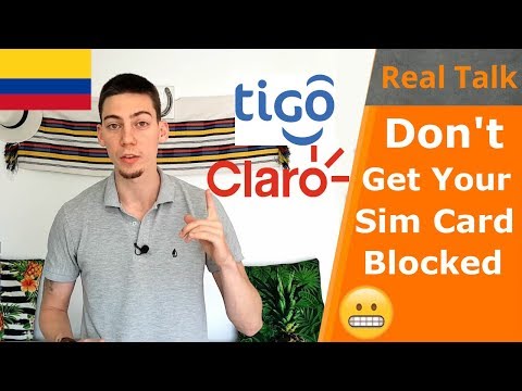 Getting A Sim Card In Colombia | Watch This Before Coming! Real Talk Ep. 25