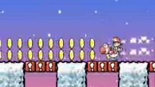 5-7: Shifting Platforms Ahead
Yoshi and Baby Mario enters the seventh stage of the World 5. The stage it is easy but find all the flowers and red coins is not an easy task. 5-7: Shifting Platforms Ahead