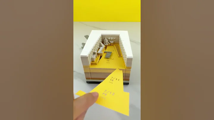 The most satisfying calendar 🤩#giftideas #calendar #3d #memopad #giftideas