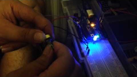 Arduino ปรับแสงLEDด้วยRปรับค่าได้