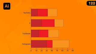 How to Use the Stacked Bar Graph Tool in Illustrator