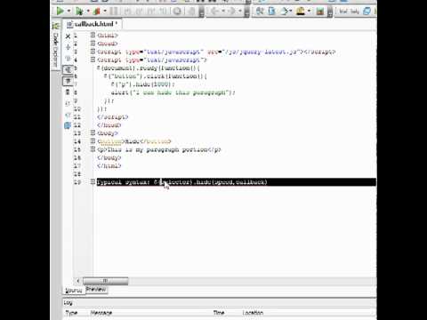Callback function in jquery by NidaBalol from Screenr.com