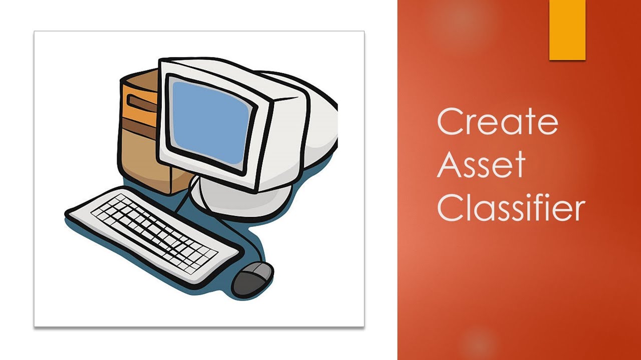 Create Asset Classifier - YouTube