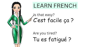 Two (2) Friends Conversations in FRENCH | Learn French questions and answers | Apprendre le Français