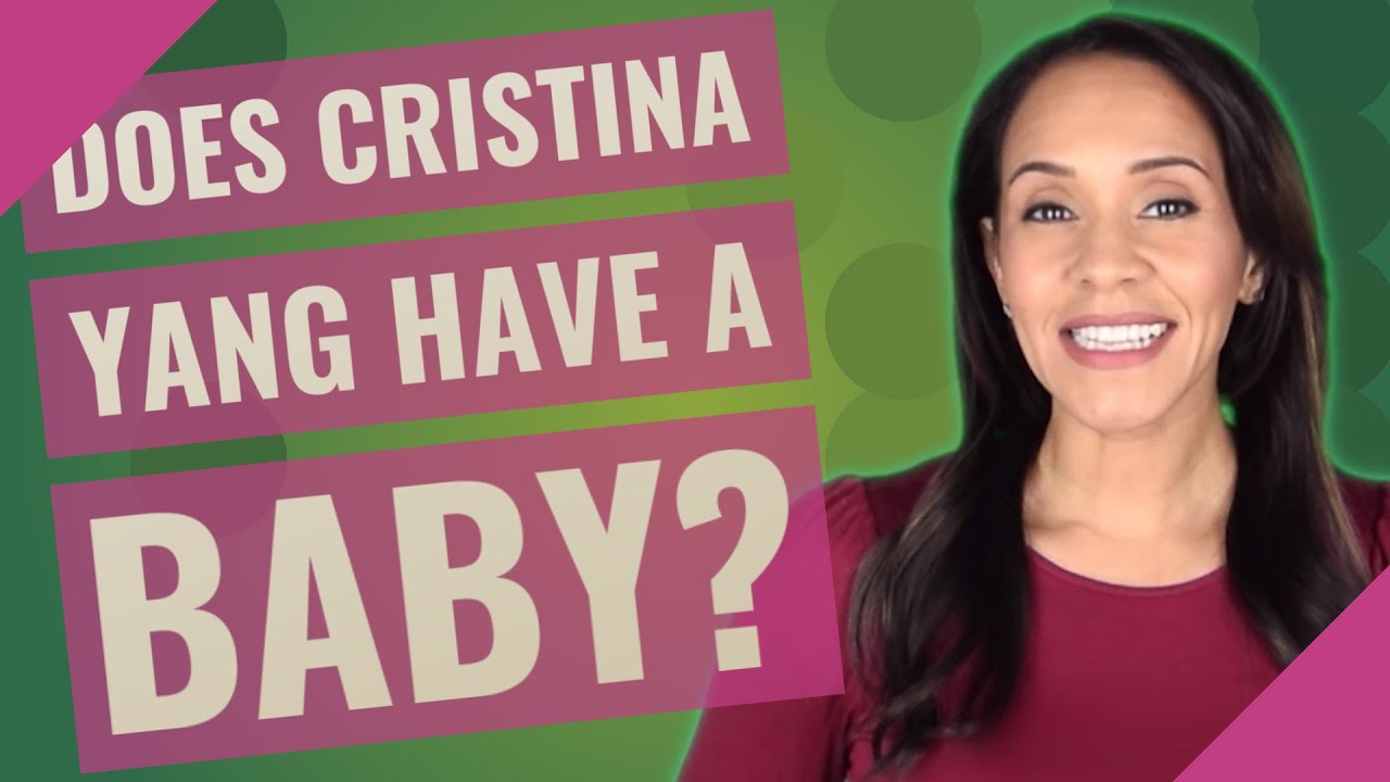 Does Cristina Yang have a baby? - YouTube