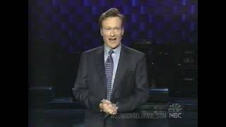 Conan Monologue (5/16/2003) Late Night with Conan O&#39;Brien