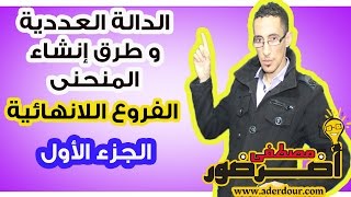 دراسة الدوال العددية 1ـــ الفروع اللانهائية جزء 1