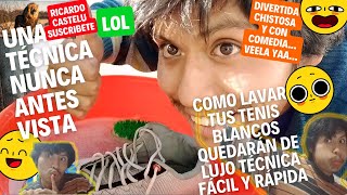 Como Lavar Tus Tenis Quedarán De Lujo Técnica Fácil Y Rápida Ricardo Castelu Técnica Oculta