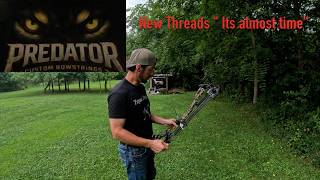 New String & Cables on the ol' Mathews : Predator Custom Bow Strings : Shooting with new threads