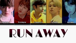Txt 투모로우바이투게더 Run Away Easy Lyrics Color Coded Lyrics
