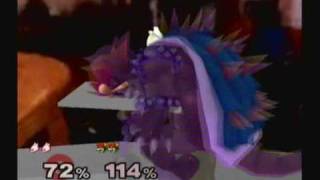 Mewtwo vs. Giga Bowser: SSBM Debug Menu