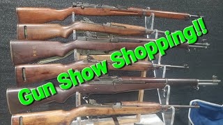 Shopping Taylor Town Gun Show M1 Carbines Garand Marlin Winchester Remington