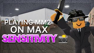 PLAYING MM2 ON MAX CAMERA SENSITIVITY