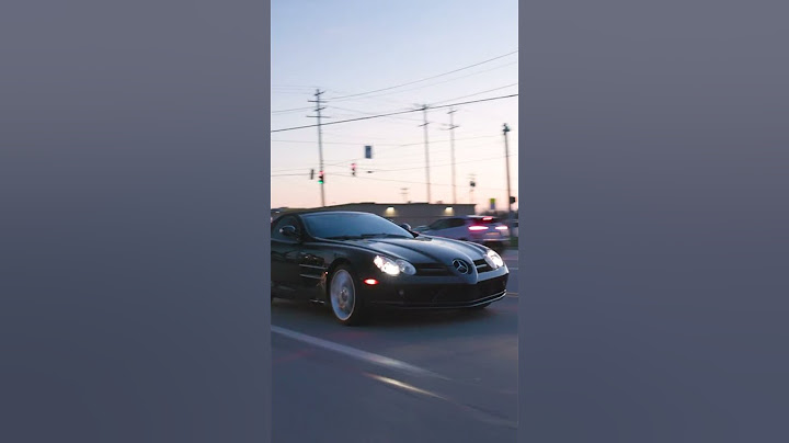 2008 Mercedes-Benz SLR McLaren ASMR drive video | Bring a Trailer