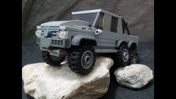 Lego Mercedes-Benz G63 AMG 6x6 Tutorial