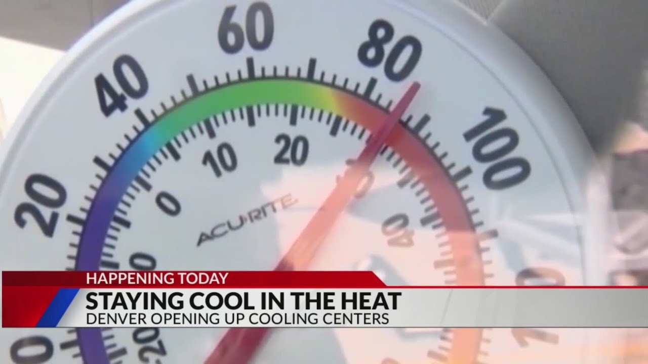 Cooling centers open in Denver - YouTube