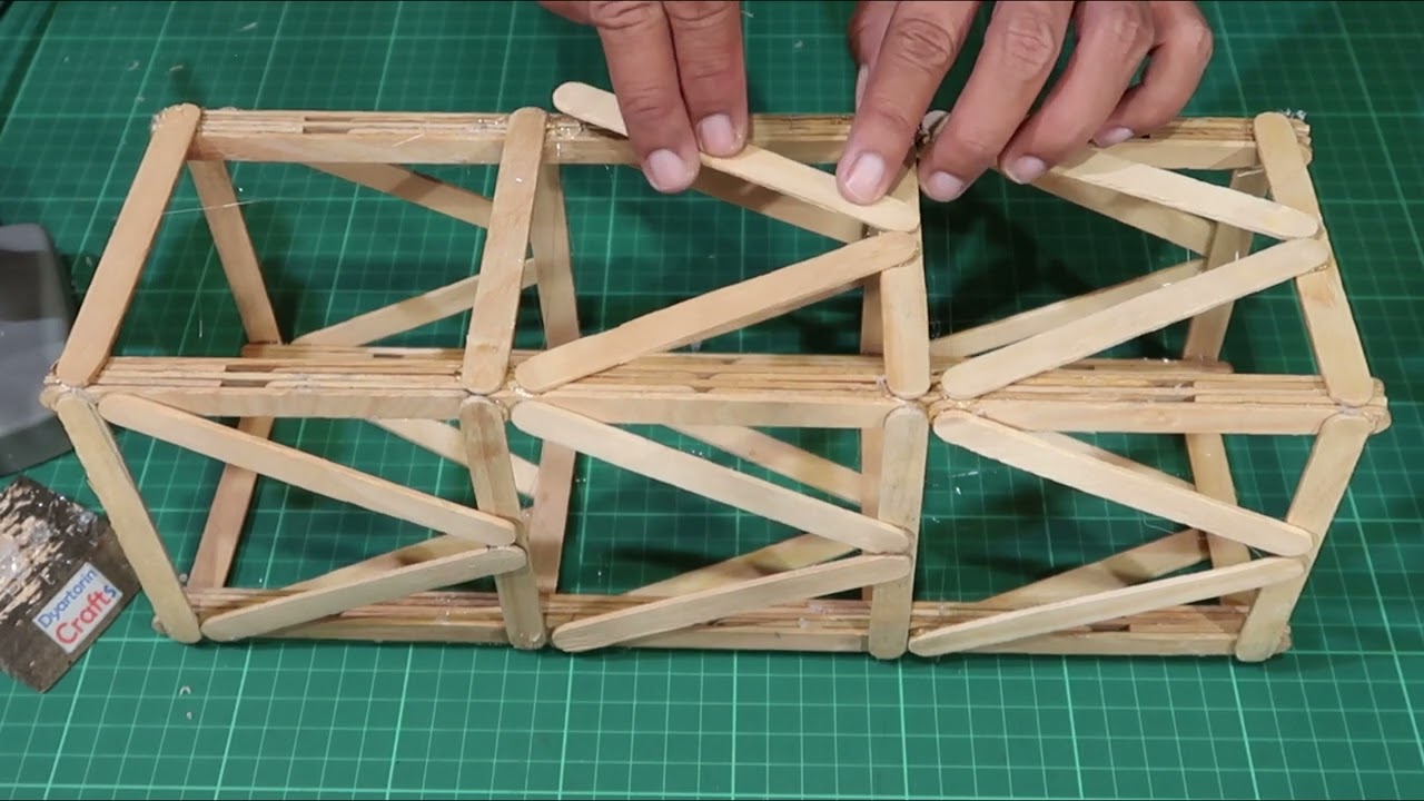 popsicle stick tower