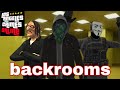 El escape de los backrooms Los Angeles Crimes Online 