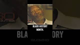 Morgan FREEMAN - how to "END RACISM" 🎯 #blackhistorymonth