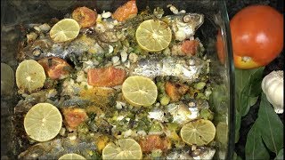 Baked Sardines - The World's Healthiest Food