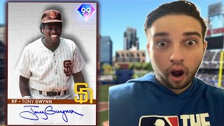 NEW *99* TONY GWYNN HITS AN INSIDE THE PARK HOME RUN IN HIS DEBUT! MLB THE SHOW 21