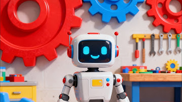 I’m Robert the Robot 🤖 | Fun 3D Animated Kids Song | Clap, Stomp & Dance!