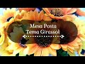 DIY| Como fazer Porta Guardanapo de Flores | Mesa Posta Tema Girassol | Jéssica Ávila