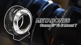 Metabones Mount Adapter Canon EF to Sony E T IV - Grade B+ - A230084