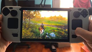 Red Dead Redemption 2 - Lossless Scaling on Steam Deck LCD