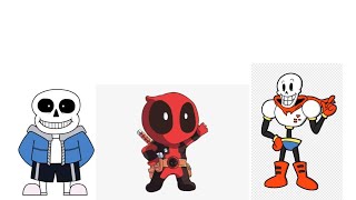 Undertale Skeleton Tales: Bedtime with Deadpool