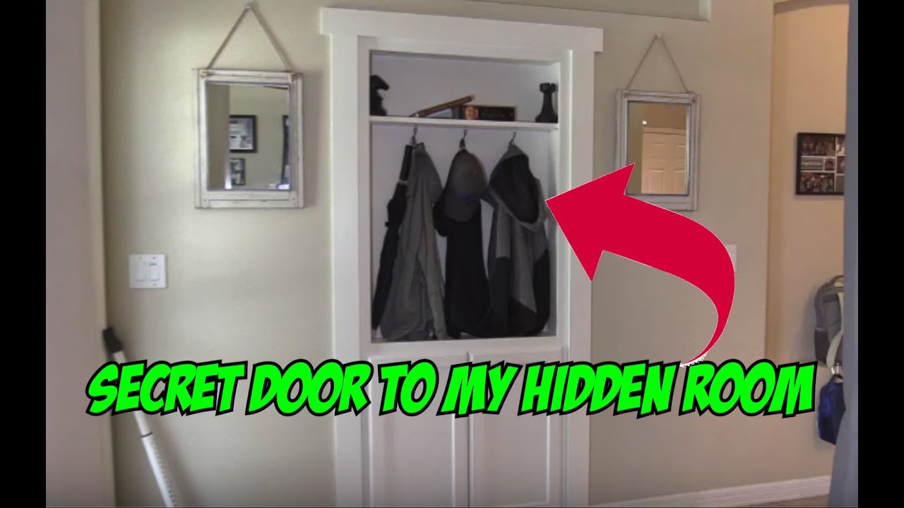Secret Bookcase Door Passage Into Your Hidden Room Youtube