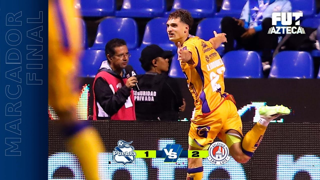 Resumen Puebla 1-2 Atlético San Luis | Jornada 4 Liga BBVA MX Apertura ...